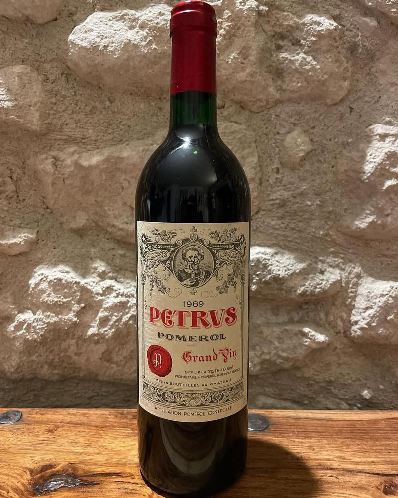 Petrus 1989 Bottle