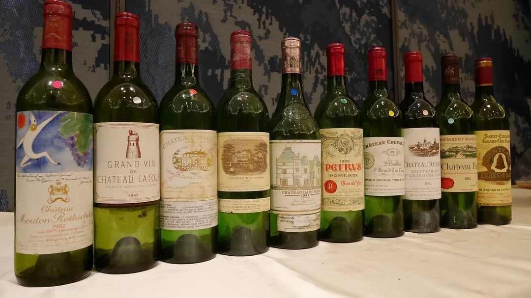 Rare Vintage Wine Cellar