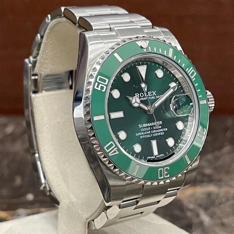勞力士 Submariner Date 黑水鬼,鏡面有日曆放大鏡