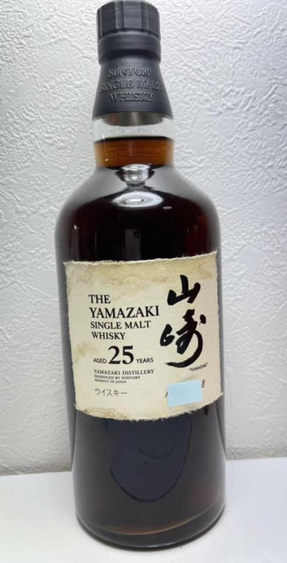 山崎 Yamazaki 保存與液位示意圖