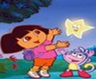 Puzzle de Dora con botas y una estrella