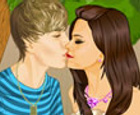 Beso de Justin Bieber y Selena