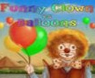 Funny Clown vs Balloons