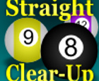 Straight Clear-Up (Pool/Billiards).