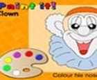 El payaso que te enseña los colores en inglés