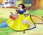 El juego de saltar de Blancanieves 