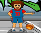 Baloncesto y un tio con bigote.