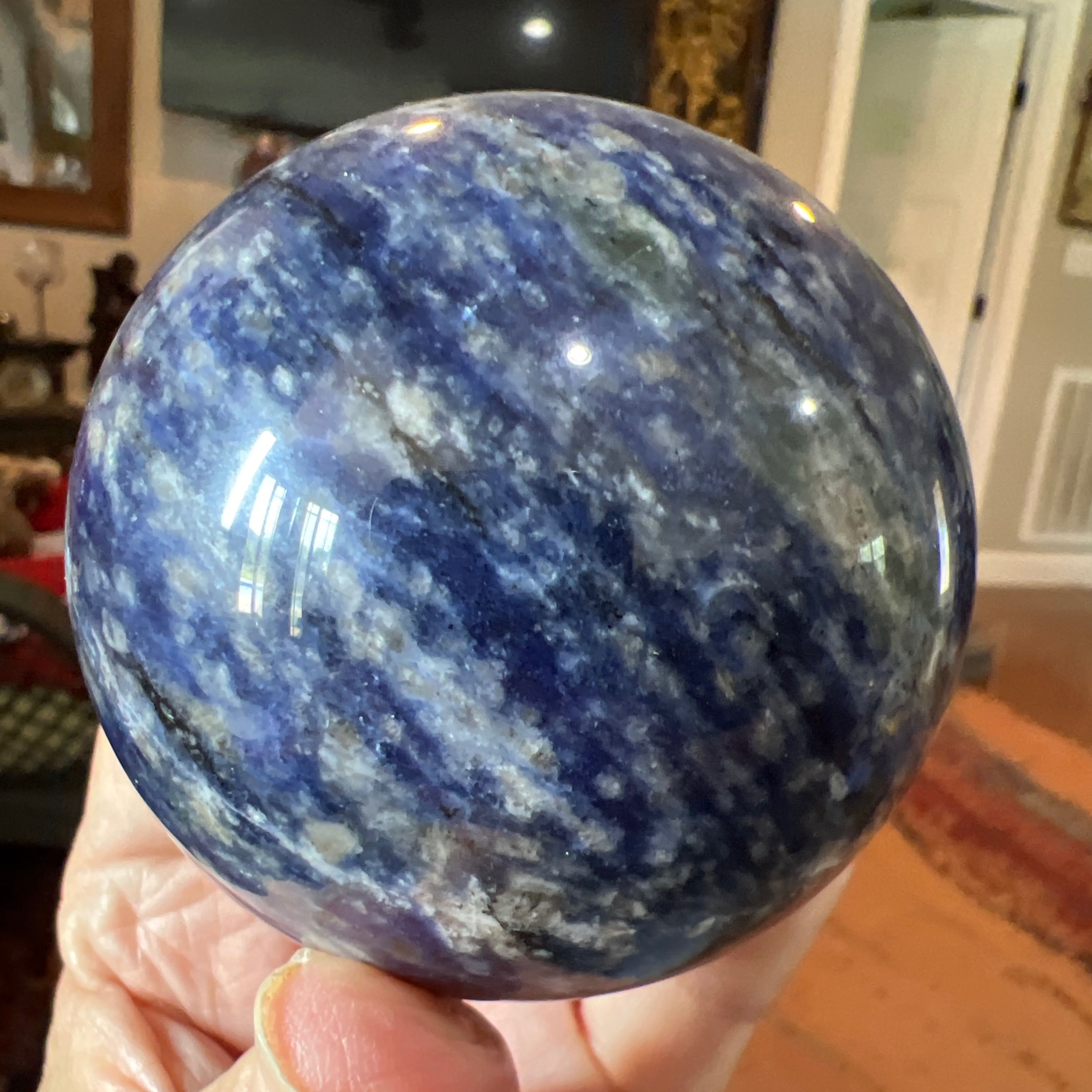 Sodalite sphere