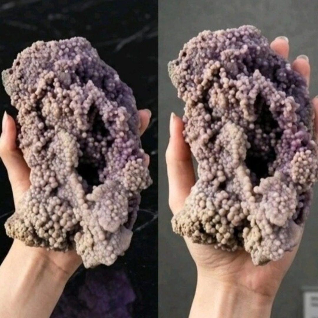 XL Indonesian Grape Agate (Botryoidal Purple Chalcedony) Specimen