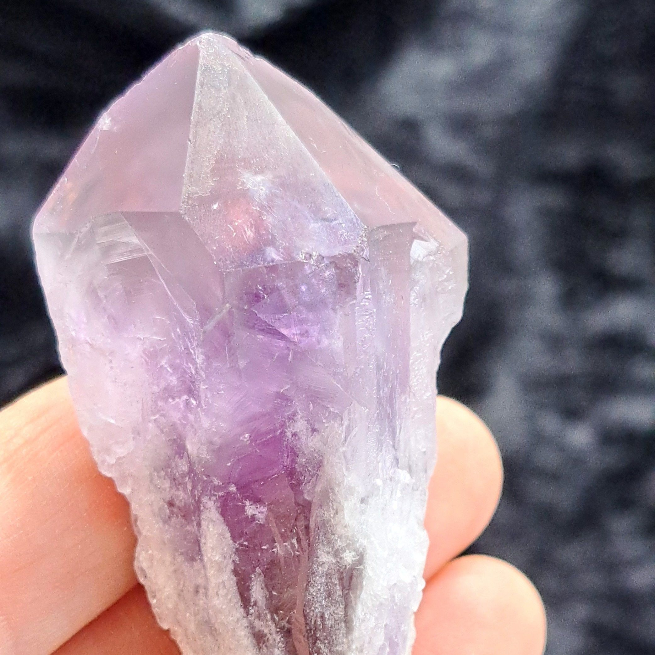 "Dragon Tooth" Phantom Amethyst Wand