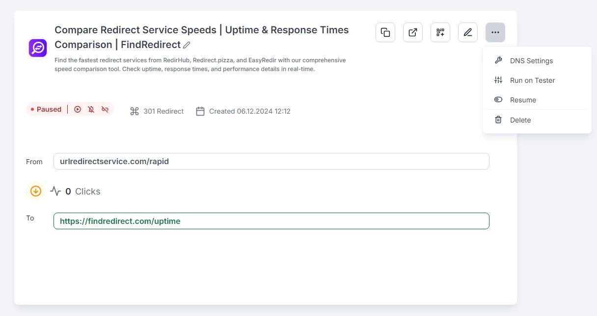 Manage redirects 3 Screenshot 8 12 2024 71629 demo.redirhub.com