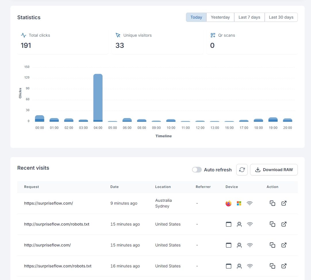 Manage redirects 5 Screenshot 8 12 2024 7224 demo.redirhub.com