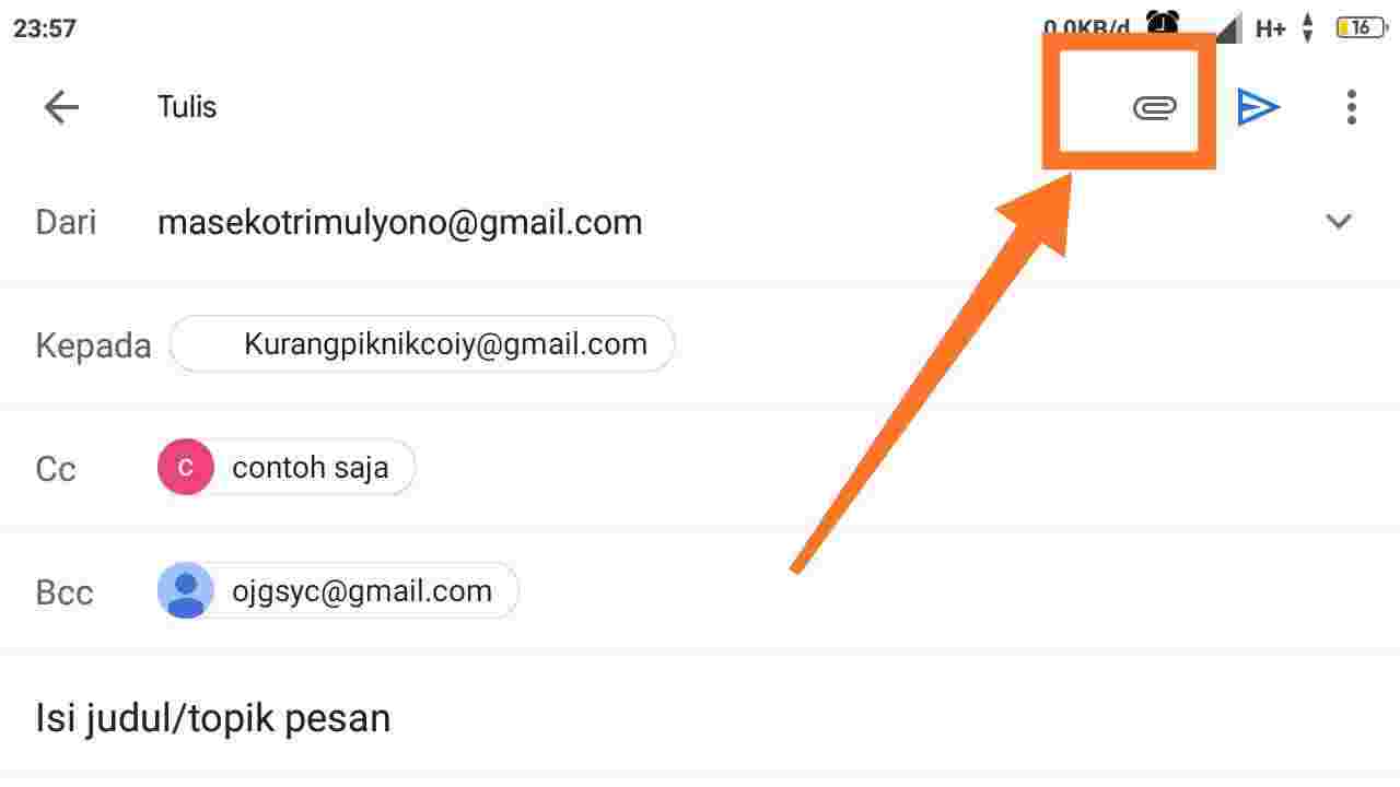 Cara Mengirim Email Di Hp: 7 Langkah Cara mengirim email lamaran kerja lewat hp