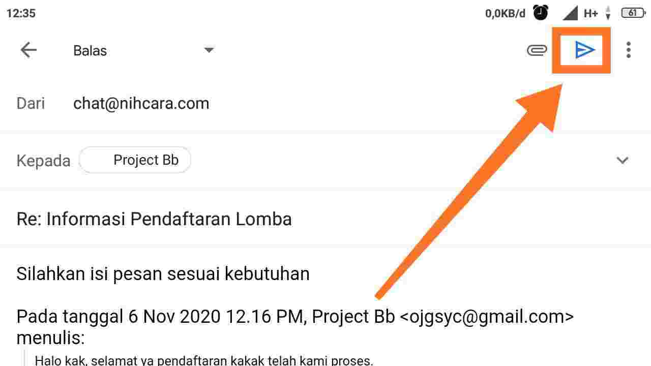 Cara Membalas Email Yang Baik Dengan 3 Contoh Nihcara 