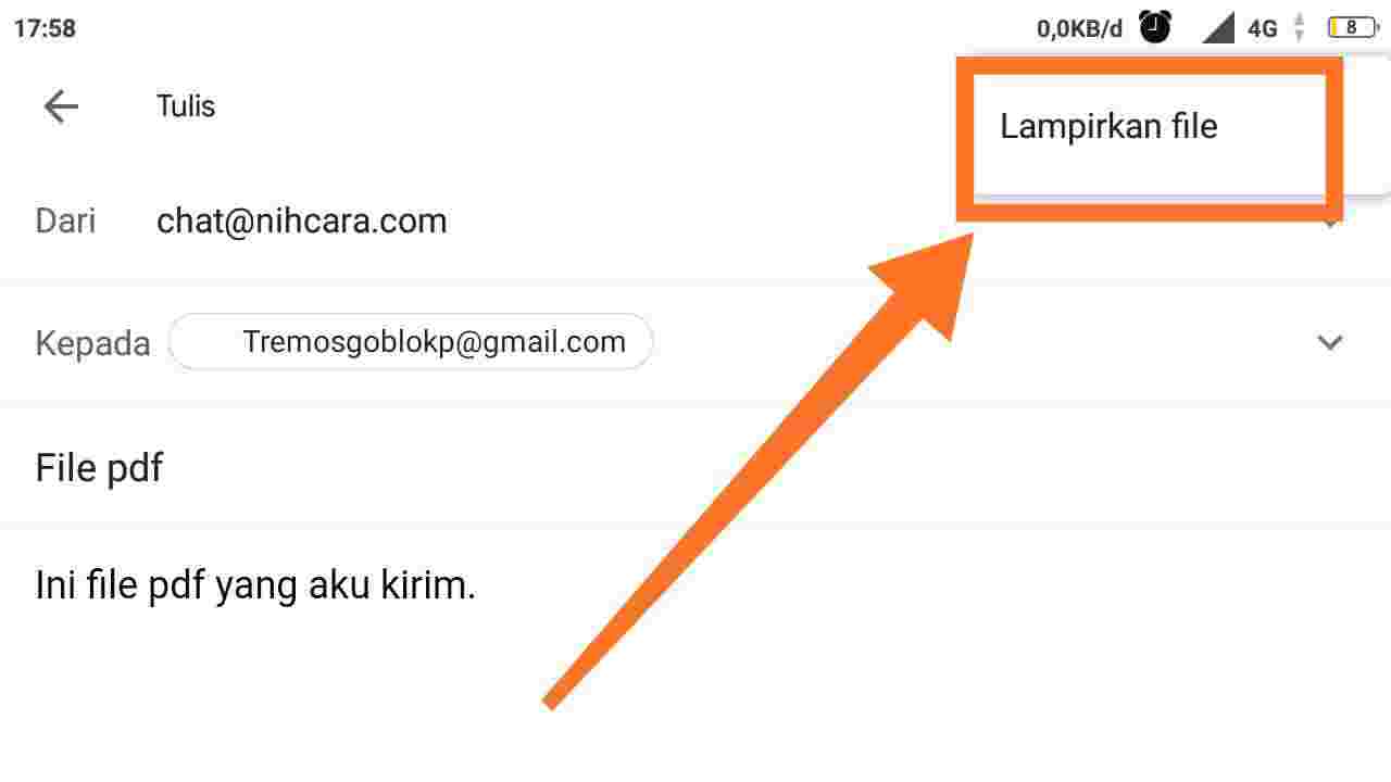 Cara mengirim file besar lewat email Gmail