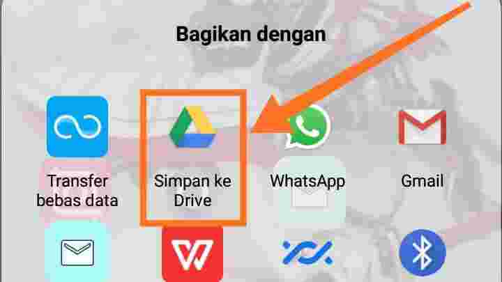 Cara kirim apk lewat google drive