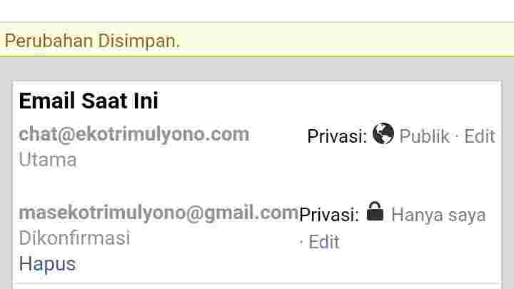 2 Cara Menghapus Email Di Facebook Lengkap Cara mengganti akun Facebook lewat HP