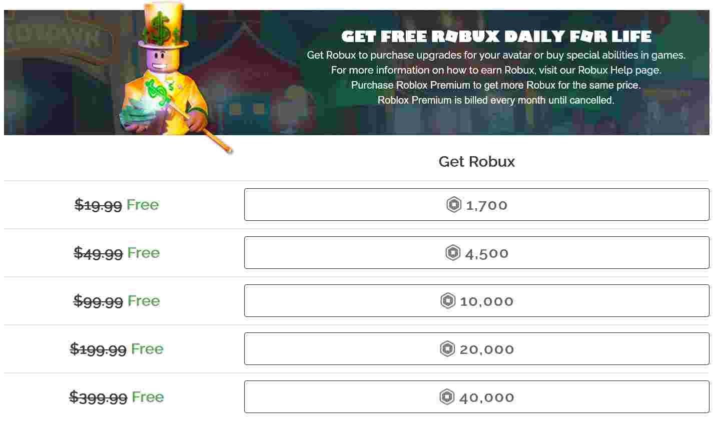 Easy Get Free Robux on Roblox (2024)