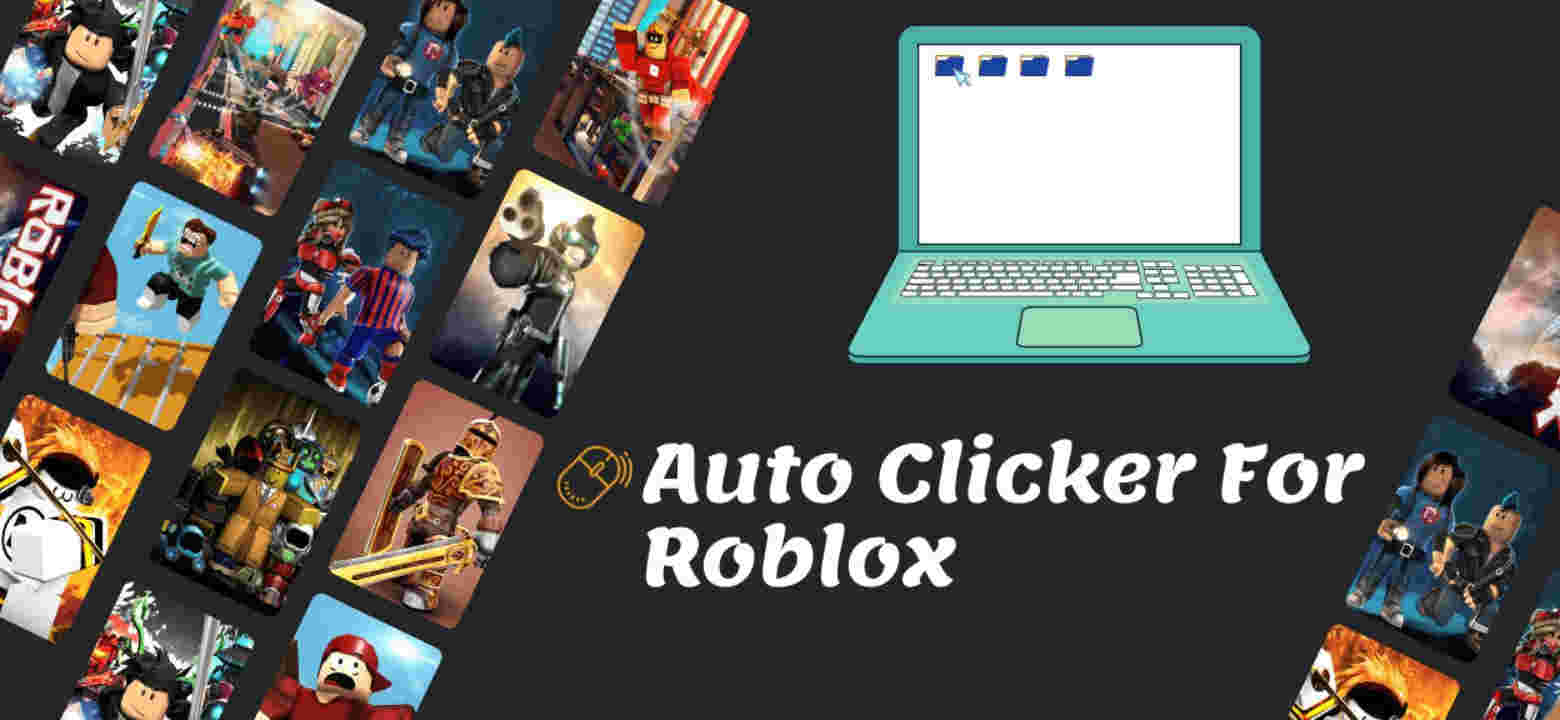 how to turn on auto clicker on roblox