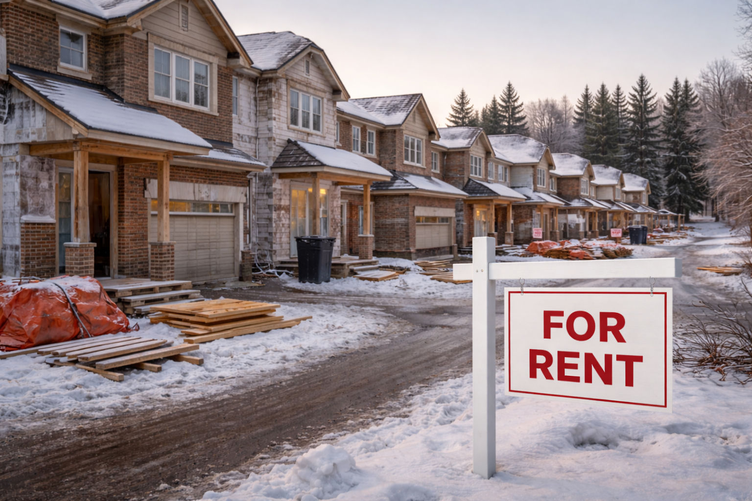 Canada’s December Housing Market: Rising Vacancies and Construction Amid Shifting Trends