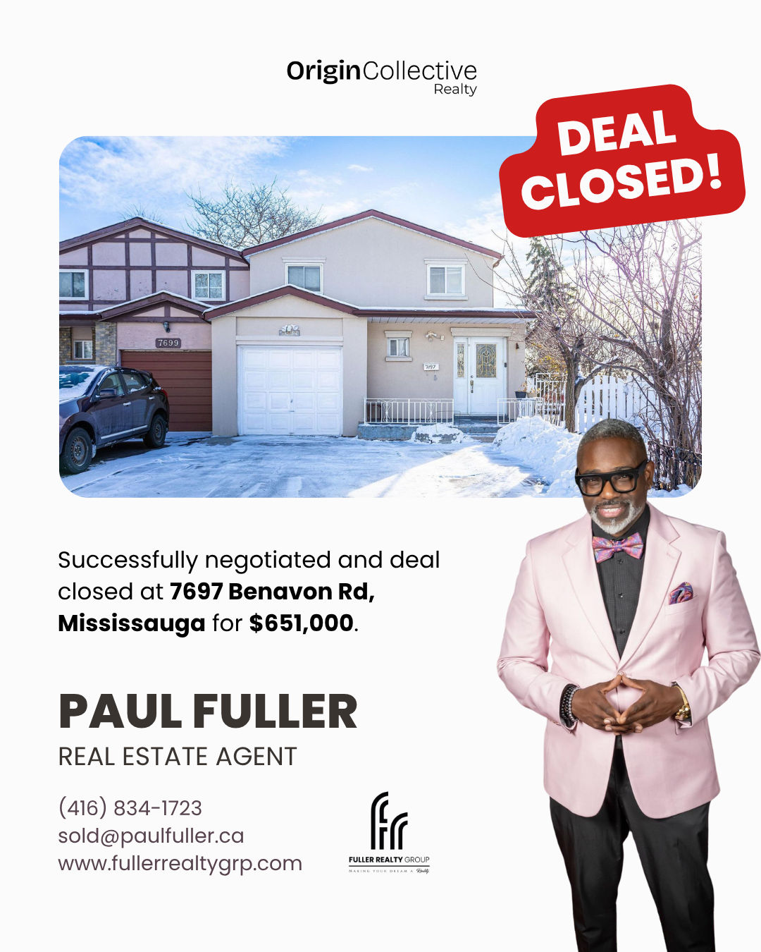 Deal Successfully Closed!!!