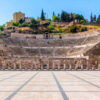 View of the Roman Theater in Amman, Jordan