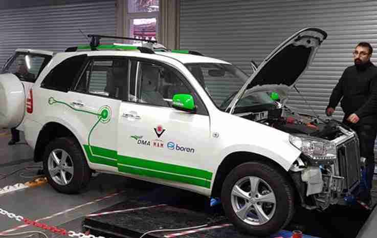 Dünyanın İlk Elektrik ve Bor İle Çalışan Otomobili