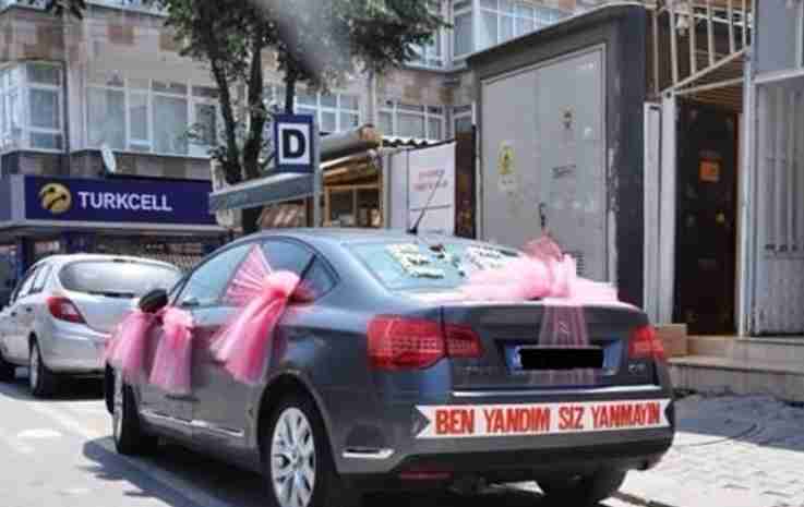En Yaratıcı Gelin Arabası Yazıları