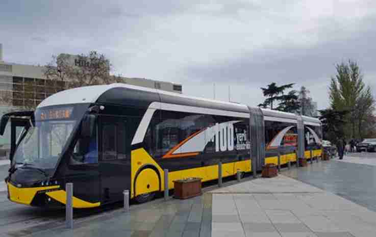 Yerli Yapım Elektrikli Otobüs E-Karat 2017'de Yollarda Olacak