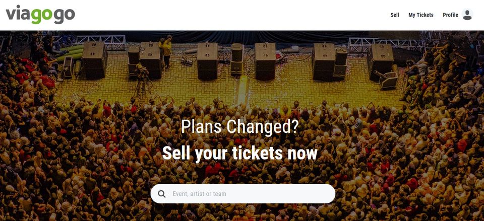 Viagogo, a go-to platform for those wanting to sell extra tickets