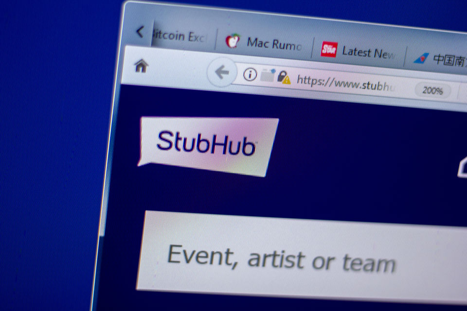 Buying and selling event tickets on StubHub