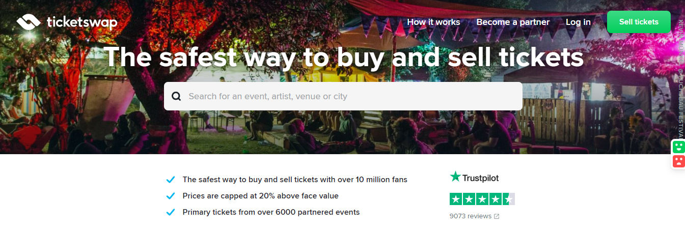 TicketSwap, a convenient solution for those looking to buy or sell event tickets