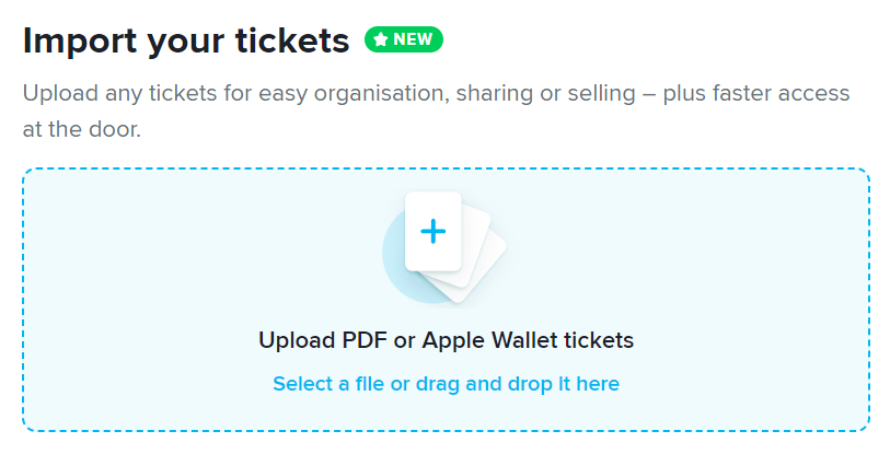 Easy and fast ticket-selling process on Ticketswap