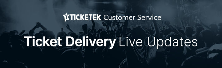 Checking Ticketek live updates for delivery delays