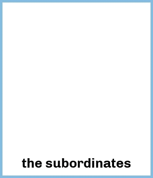 the subordinates Upcoming Tours & Concerts In Melbourne