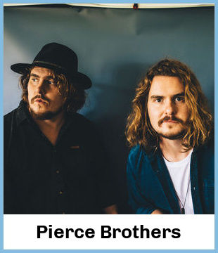 Pierce Brothers Upcoming Tours & Concerts In Melbourne