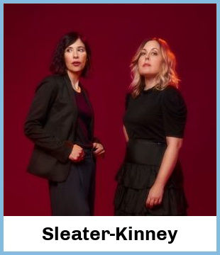 Sleater-Kinney Upcoming Tours & Concerts In Brisbane