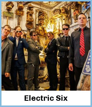Electric Six Upcoming Tours & Concerts In Sydney
