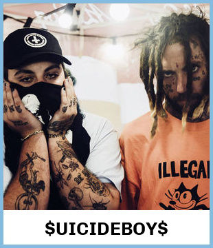 $UICIDEBOY$ Upcoming Tours & Concerts In Sydney