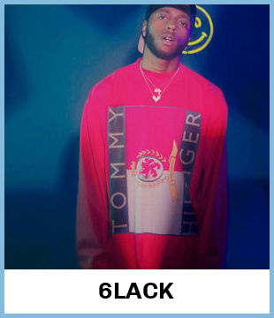 6LACK Upcoming Tours & Concerts In Melbourne