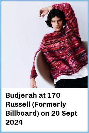 Budjerah at 170 Russell (Formerly Billboard) in Melbourne