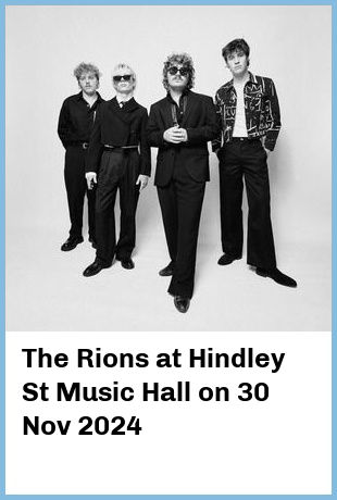 The Rions at Hindley St Music Hall in Adelaide