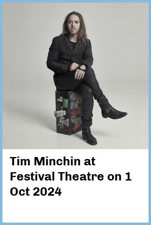 Tim Minchin at Festival Theatre in Adelaide