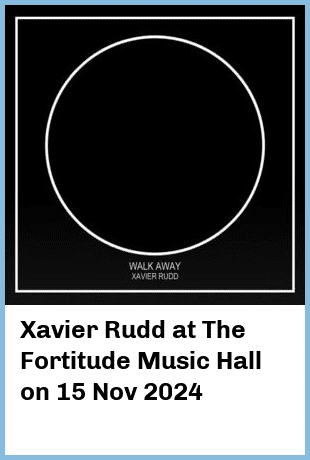 Xavier Rudd at The Fortitude Music Hall in Brisbane