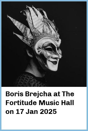 Boris Brejcha at The Fortitude Music Hall in Brisbane