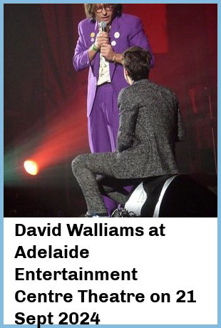 David Walliams at Adelaide Entertainment Centre Theatre in Hindmarsh