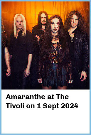 Amaranthe at The Tivoli in Brisbane