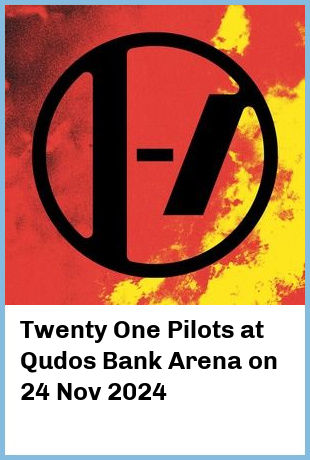 Twenty One Pilots at Qudos Bank Arena in Sydney Olympic Park