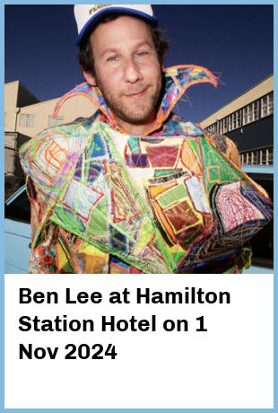 Ben Lee at Hamilton Station Hotel in Newcastle