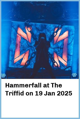 Hammerfall at The Triffid in Newstead